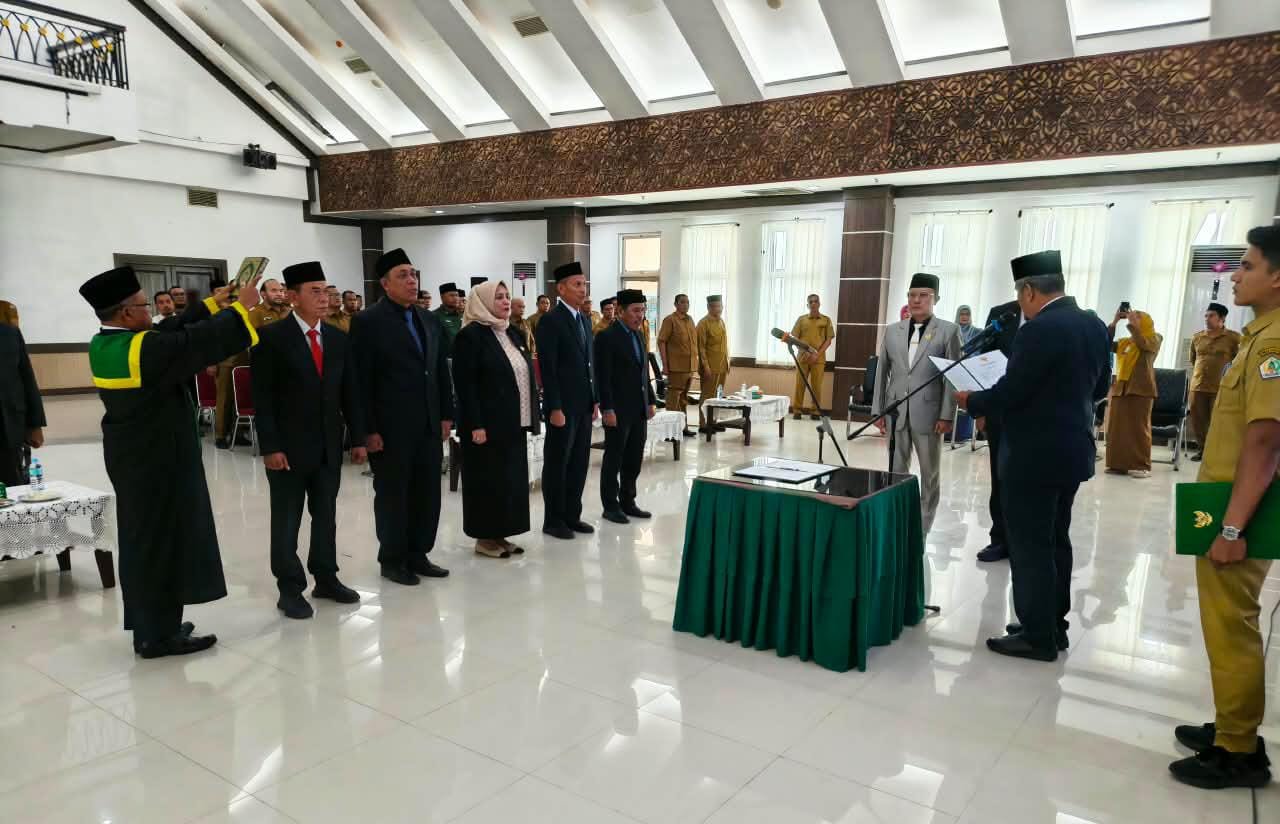 Pemkab Aceh Utara Rotasi Lima Pejabat Eselon II