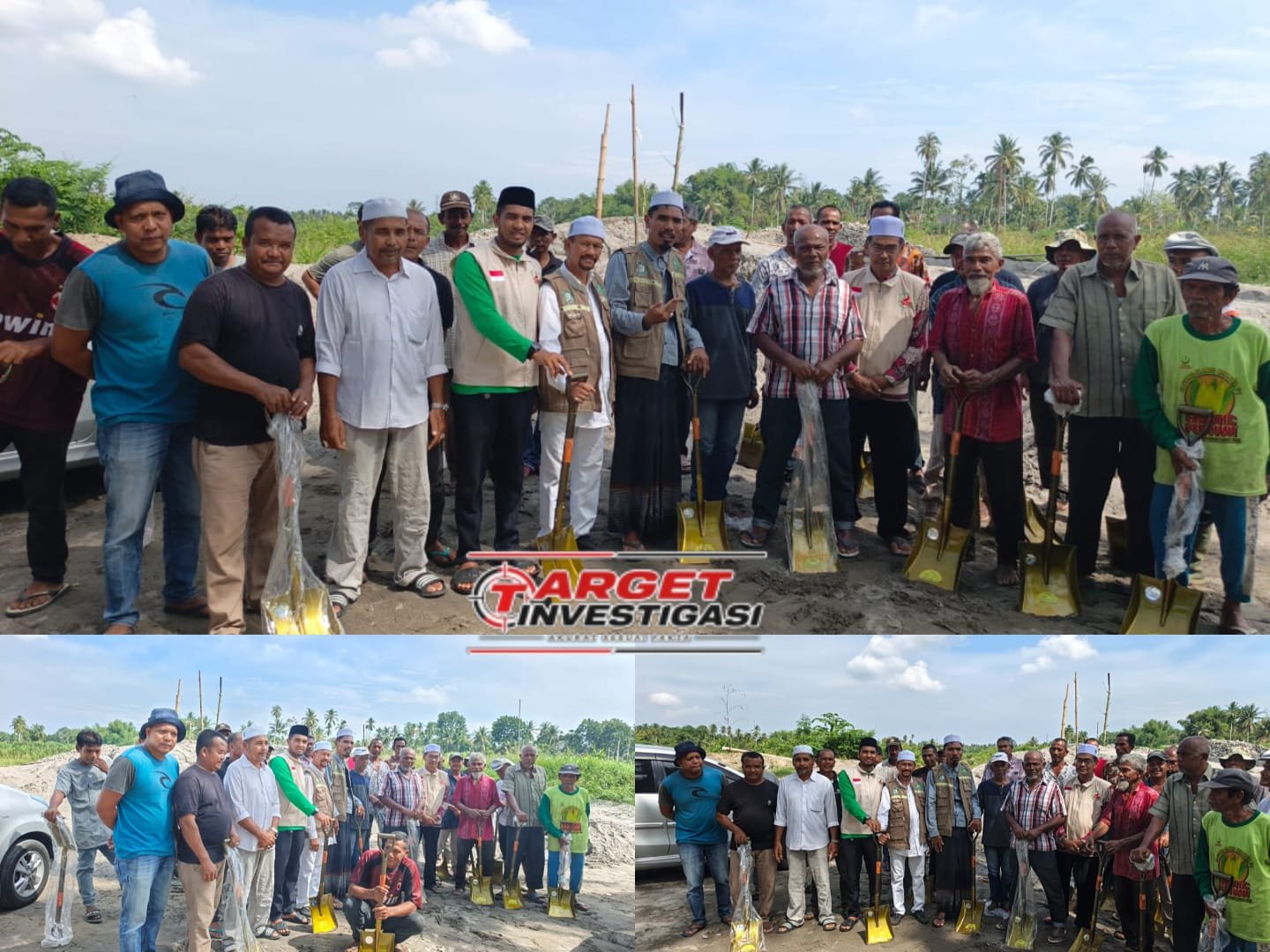 DPW FPI BIREUEN SERAHKAN BANTUAN DPP HILMI-FPI UNTUK KORBAN BANJIR BANDANG DESA BLANG ME