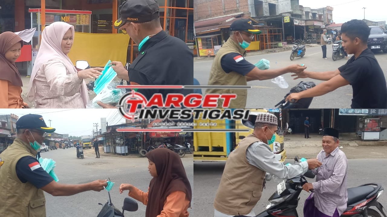 Kabut Asap Selimuti Aceh Timur, RAPI Bagikan Masker kepada Masyarakat