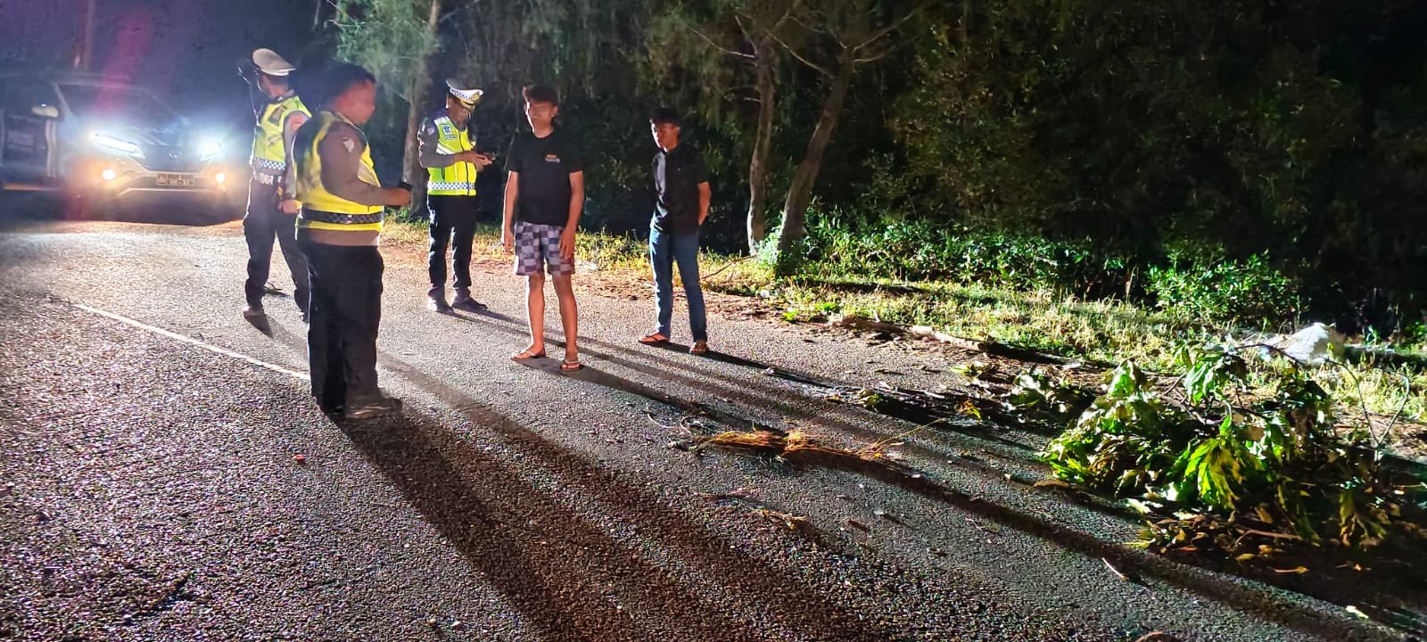 Balap Liar Di Lampulo Merenggut Korban. Satu Pelajar Meninggal, Lain nya Luka-Luka