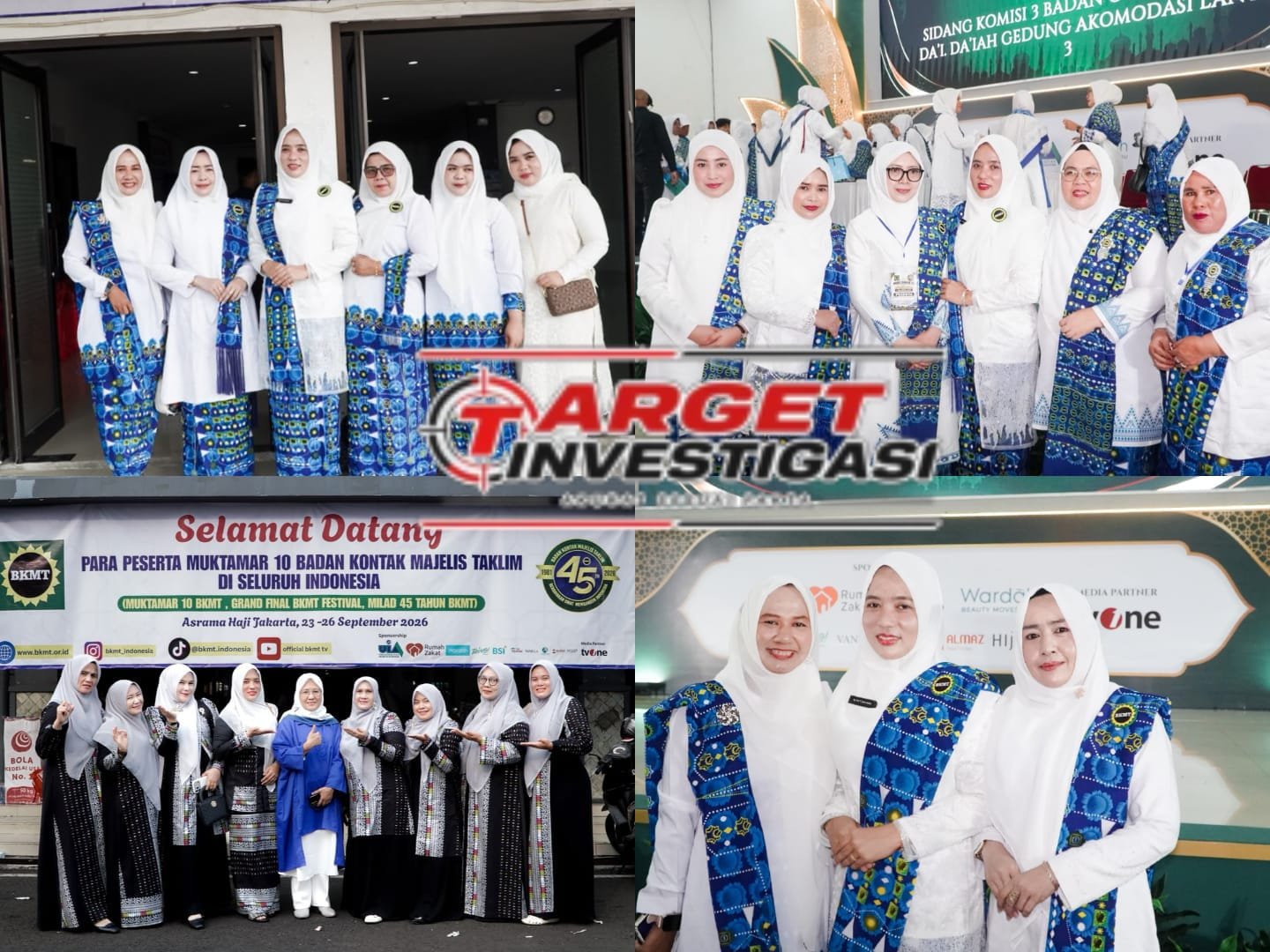 Milad ke-45 BKMT di GBK, Erni Handayani Bawa Suara Aceh Timur.
