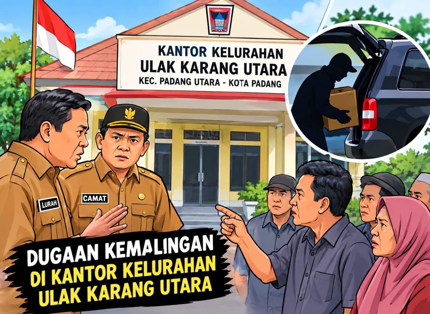 Dugaan Kehilangan Barang di Kantor Kelurahan Ulak Karang Utara Jadi Sorotan, Warga Desak Penyelidikan Transparan